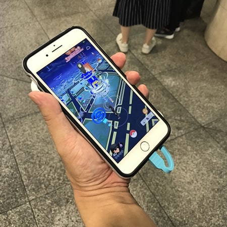 ChargeSPOT(チャージスポット)|バッテリー接続した状態