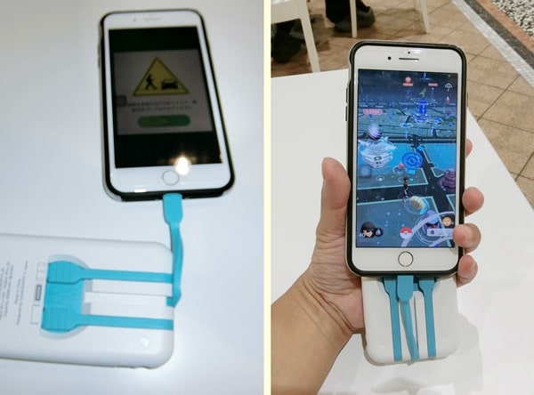 ChargeSPOT(チャージスポット)|モバイルバッテリーのケーブルは短い